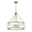 Savoy House Genry 5-Light Pendant, Warm Brass