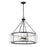 Savoy House Genry 5-Light Pendant, Matte Black