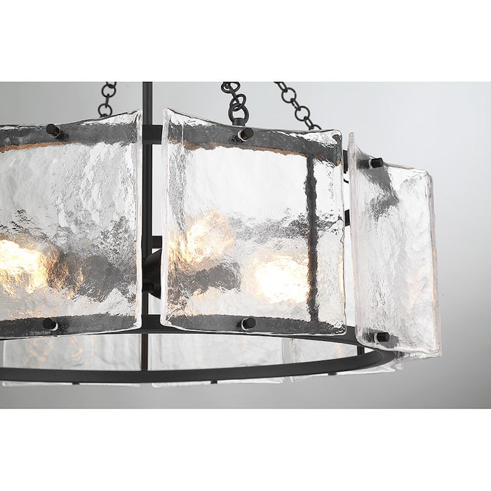 Savoy House Genry 5-Light Pendant, Matte Black