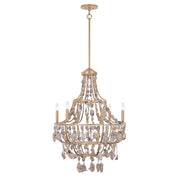 Savoy House Leanne 6 Lt Chandelier, Chandon - 1-8403-6-342