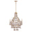 Savoy House Leanne 6 Lt Chandelier, Chandon - 1-8403-6-342