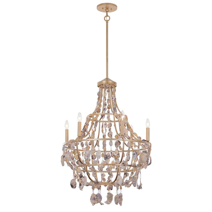 Savoy House Leanne 6 Lt Chandelier, Chandon