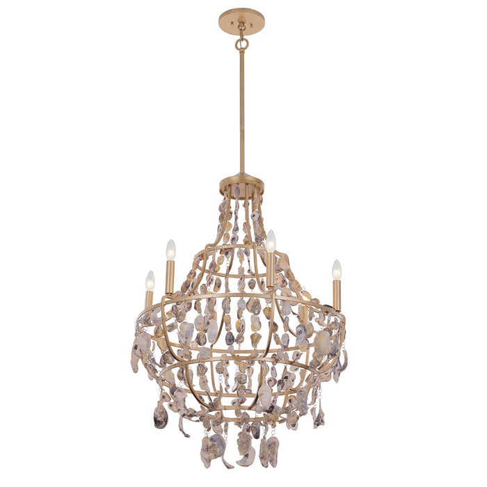 Savoy House Leanne 6 Lt Chandelier, Chandon