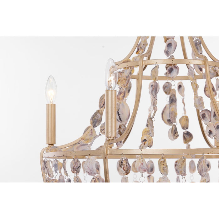 Savoy House Leanne 6 Lt Chandelier, Chandon