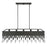 Savoy House Lenoir 5 Light Linear Chandelier, Olde Gray