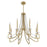 Savoy House Helen 8-Light Chandelier, Warm Brass