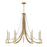 Savoy House Helen 9-Light Chandelier, Warm Brass