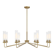 Savoy House Baker 8-Light Chandelier, Warm Brass - 1-8860-8-322