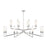 Savoy House Baker 16-Light Chandelier, Polished Nickel - 1-8862-16-109