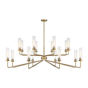 Savoy House Baker 16-Light Chandelier, Warm Brass - 1-8862-16-322