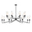 Savoy House Baker 16-Light Chandelier, Matte Black - 1-8862-16-89