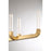 Savoy House Del Mar 8-Light LED Linear Chandelier, Warm Brass