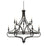 Savoy House Shields 12-Light Chandelier, English Bronze - 1-9084-12-13