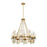 Savoy House Biltmore 8-Light Chandelier, Warm Brass