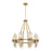 Savoy House Biltmore 8-Light Chandelier, Warm Brass