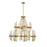 Savoy House Biltmore 12-Light Chandelier, Warm Brass