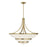 Savoy House Constantine 4Lt Chandelier, Sheer, Warm Brass - 1-9152-4-322
