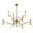 Savoy House Tremont 9 Light Chandelier, Riviera Brass