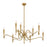 Savoy House Tremont 9 Light Chandelier, Riviera Brass