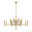 Savoy House Tremont 12 Light Chandelier, Riviera Brass - 1-9418-12-220
