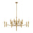 Savoy House Tremont 12 Light Chandelier, Riviera Brass