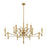 Savoy House Tremont 12 Light Chandelier, Riviera Brass