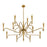 Savoy House Tremont 12 Light Chandelier, Riviera Brass