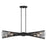 Savoy House Longfellow 6-Light Linear Chandelier, Matte Black