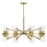 Savoy House Bennington 16-Light Chandelier, Warm Brass - 1-9705-16-322