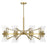 Savoy House Bennington 16-Light Chandelier, Warm Brass