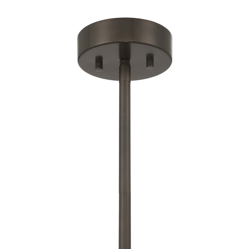 Savoy House Linden 8Lt Chandelier, Bronze/Clear Seeded