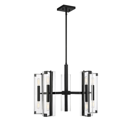 Savoy House Winfield 10-Light Chandelier, Matte Black - 1-9772-10-89