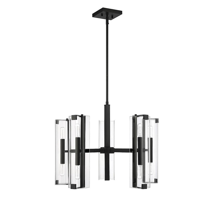 Savoy House Winfield 10-Light Chandelier, Matte Black