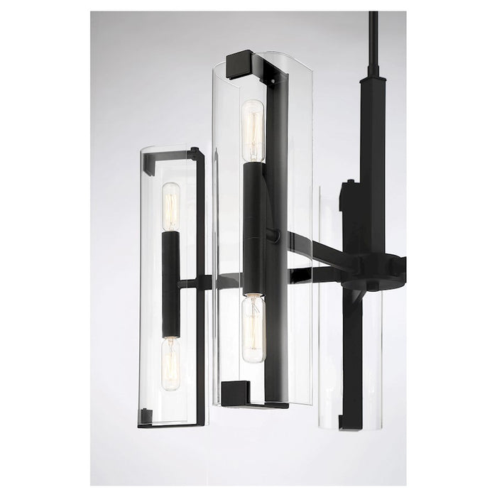 Savoy House Winfield 10-Light Chandelier, Matte Black