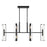 Savoy House Winfield 12-Light Linear Chandelier, Matte Black