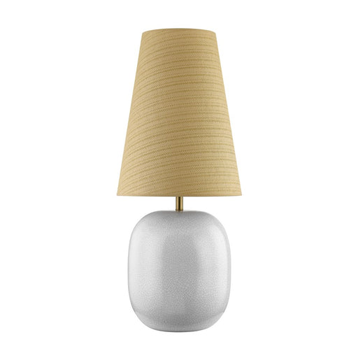 Savoy House Aurora 1 Lt Table Lamp, White/Beige