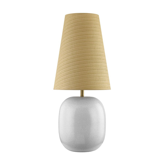 Savoy House Aurora 1 Lt Table Lamp, White/Beige