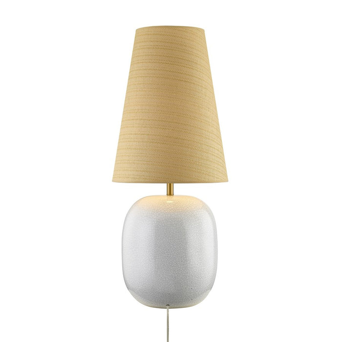 Savoy House Aurora 1 Lt Table Lamp, White/Beige