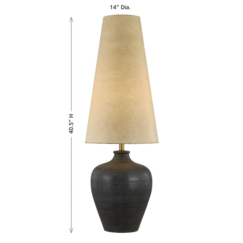 Savoy House Rory 1 Lt Table Lamp, Textured Beige