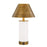 Savoy House Coco & Dash Molly Lt Table Lamp, Blanc De Blanc