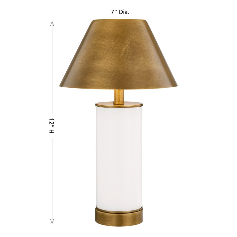 Savoy House Coco & Dash Molly Lt Table Lamp, Blanc De Blanc