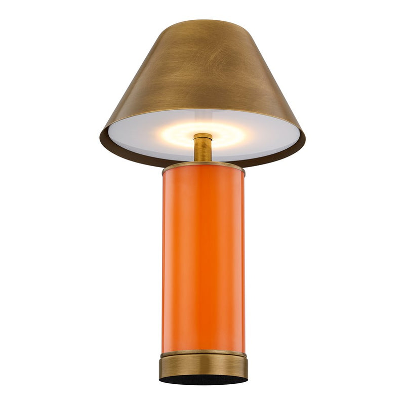 Savoy House Coco & Dash Molly Lt Table Lamp, Exuberance Orange