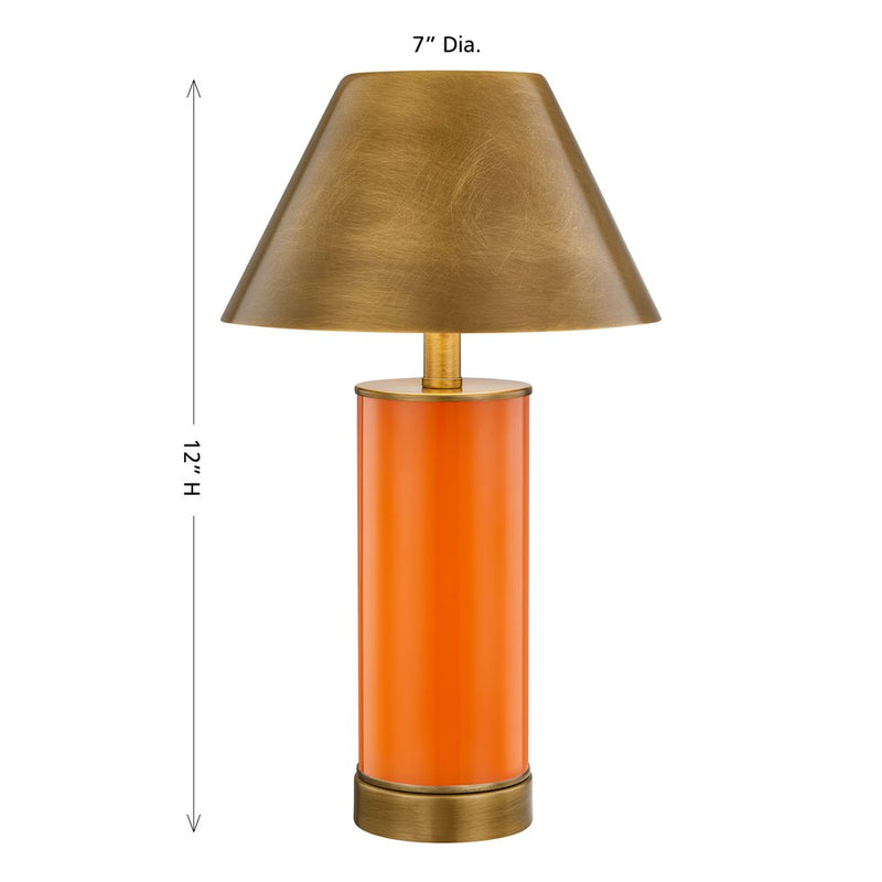 Savoy House Coco & Dash Molly Lt Table Lamp, Exuberance Orange
