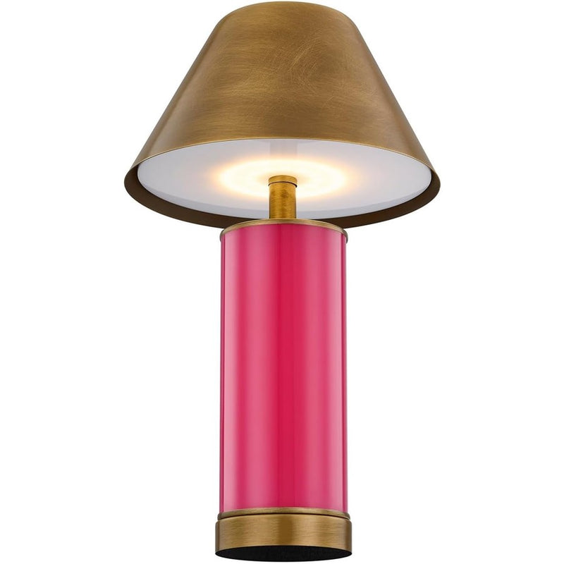 Savoy House Coco & Dash Molly Lt Table Lamp, Fuschia Rose