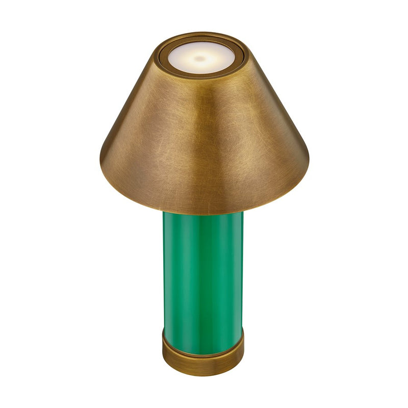Savoy House Coco & Dash Molly Lt Table Lamp, Jolly Green