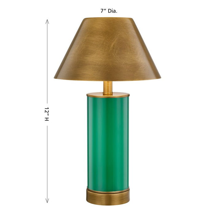 Savoy House Coco & Dash Molly Lt Table Lamp, Jolly Green
