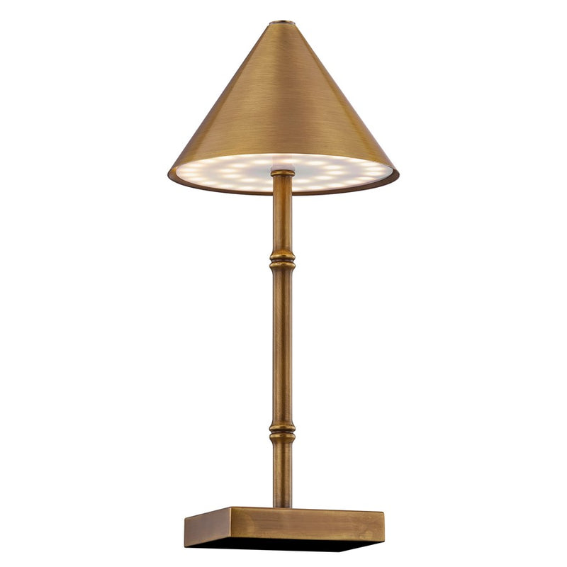 Savoy House Coco & Dash Mae Lt Table Lamp, Brass Bamboo