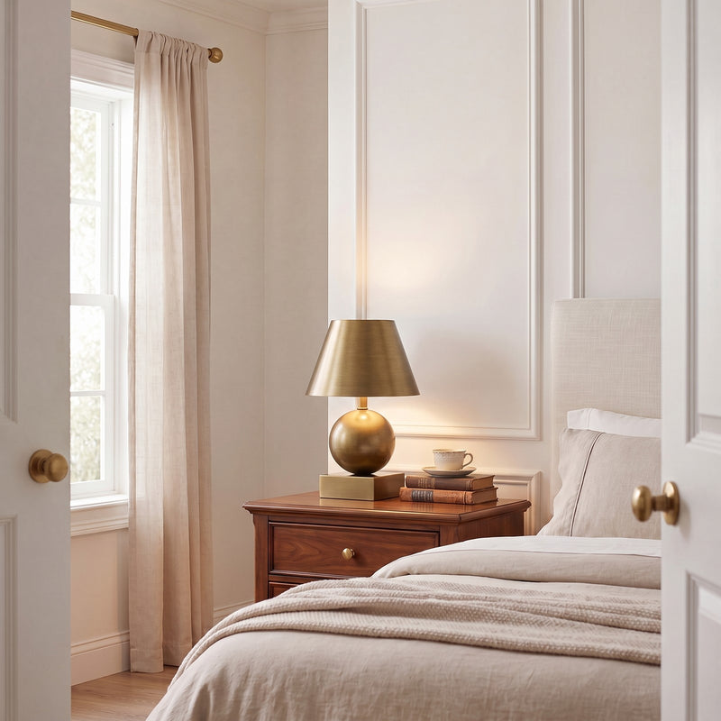 Savoy House Coco & Dash Silas Lt Table Lamp, Rechargable, Brass