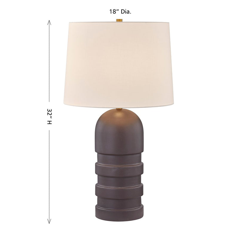 Savoy House Coco & Dash Wehunt 1 Lt Table Lamp, Brown