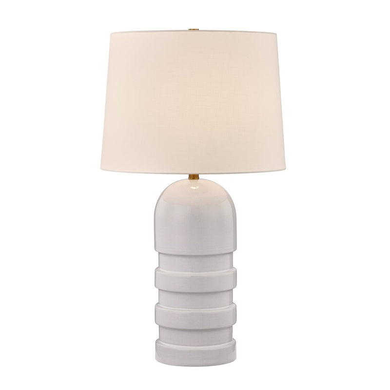 Savoy House Coco & Dash Wehunt 1 Lt Table Lamp, White